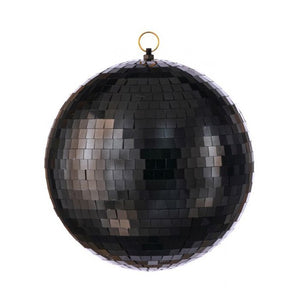 Black Disco Ball Ornament | Available in 5", 5.5", 6", and 9"