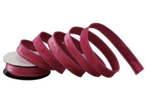 1" x 10YDS Premium Velvet Ribbon | Available in Hot Pink, Pink, & White