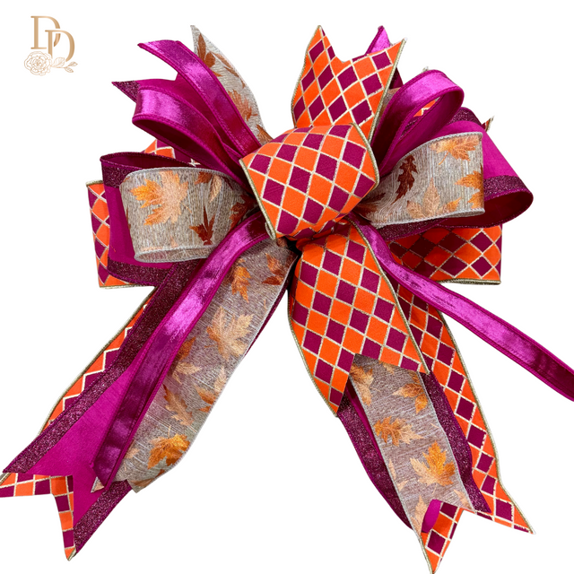 16" x 20" Maple Majesty Hand-Tied Designer Bow