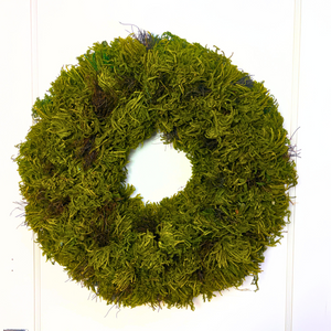 22" Moss Wreath