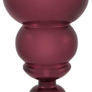 14" Shiny Finial Ornament, Champagne, Burgundy, Red, Midnight Blue, or Green