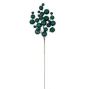 30" Ball Ornament Spray Mocha | Champagne | Red | Green
