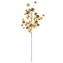 30" Ball Ornament Spray Mocha | Champagne | Red | Green