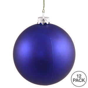 2.75" Cobalt Matte Ball Ornament
