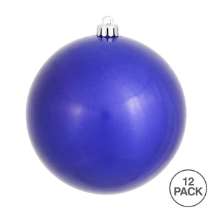 3" Cobalt Candy Ball Ornament