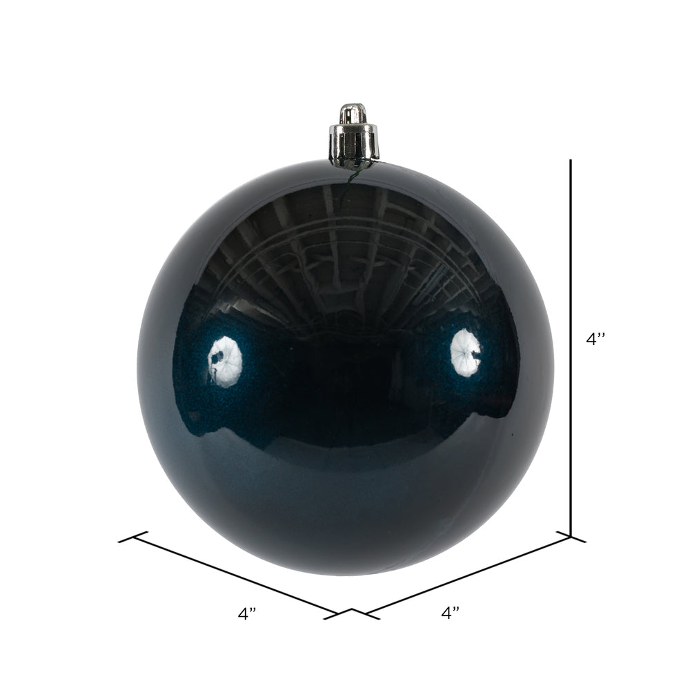 4" Midnight Blue Candy Ball Ornament