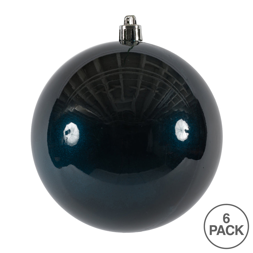 4" Midnight Blue Candy Ball Ornament