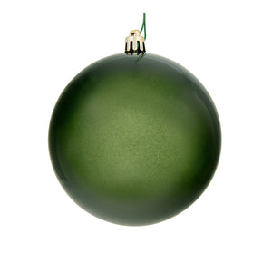 6" Juniper Green Candy Ball Ornament