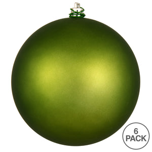 4" Juniper Green Matte Ball Ornament