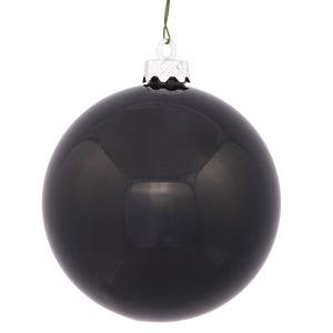 4" | 6" | 8" | 10" Black Shiny Seamless UV Ornament