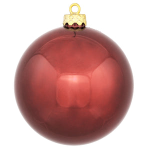 4" | 6" | 8" | 10" Wine Shiny Seamless UV Ornament