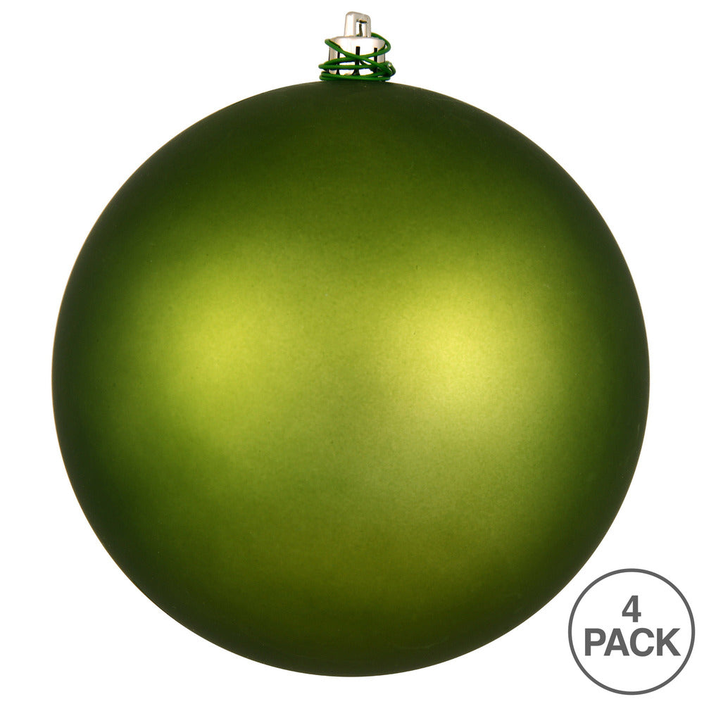 6" Juniper Green Matte Ball Ornament