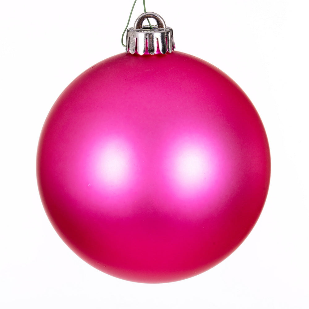 4" | 6" | 8" | 10" Hot Pink Pearl Seamless UV Ornament