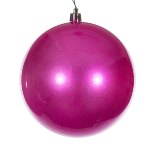 8" Hot Pink Pearl Ball UV Drill