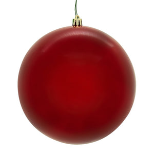 4" | 4.75" | 6" | 8" | 10" Red Pearl Seamless UV Ornament