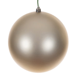 4" | 6" | 10" Champagne Matte Seamless UV Ornament