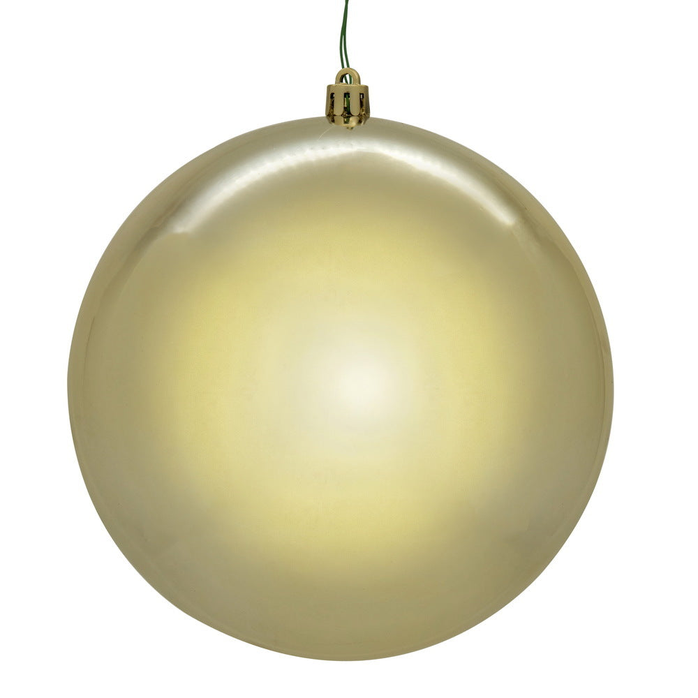 4" | 6" | 10" Champagne Shiny Seamless UV Ornament