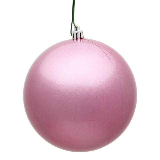 4" Pink Candy Ball UV 6/Bag