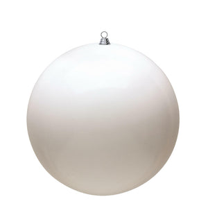 4.75" White Shiny Ball UV
