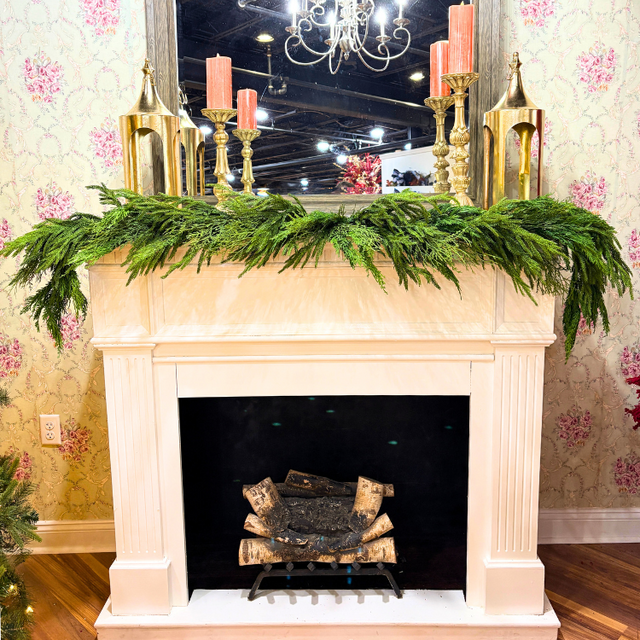 48" Cypress/Norfolk Mix | 2 Garland Bundle