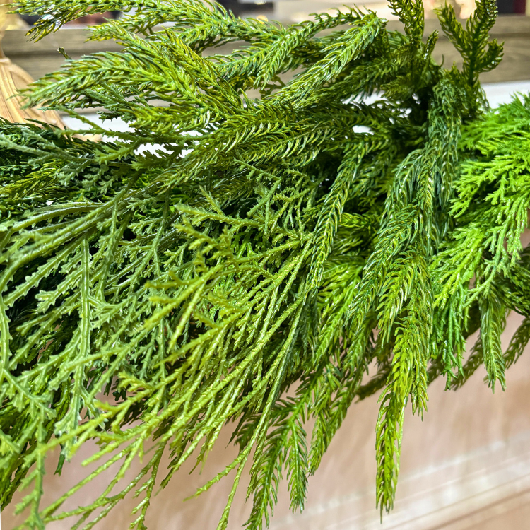 48" Cypress/Norfolk Mix | 2 Garland Bundle