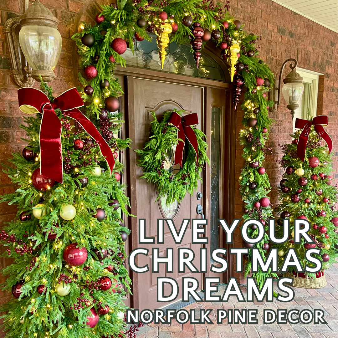 5' Natural Touch Norfolk Pine Christmas Tree