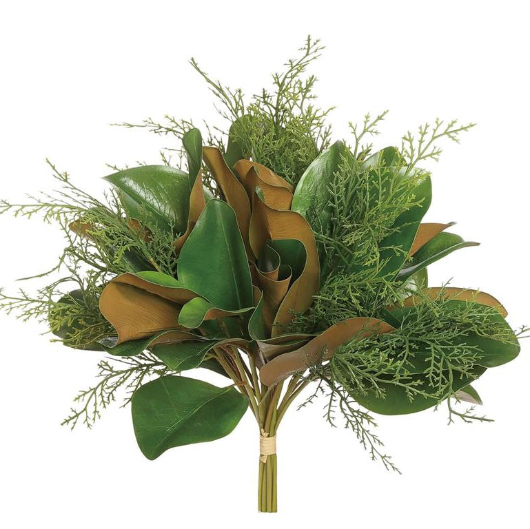 18" Magnolia Leaf & Fern Bundle