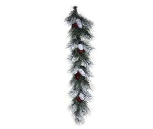 Frosted Pine/Cone/Fresh Berry Christmas Decor