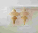 10" Frosted Finial | 2 Per Box