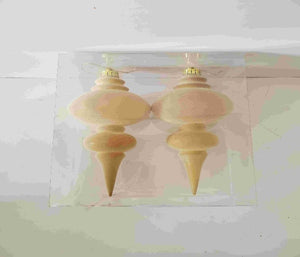 10" Frosted Finial | 2 Per Box