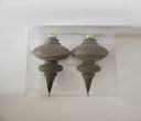 10" Frosted Finial | 2 Per Box