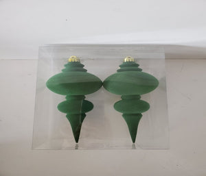 10" Frosted Finial | 2 Per Box