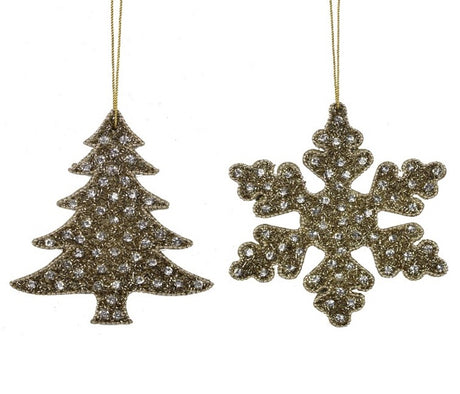 6-7 inch Glitter with Sequin Tree