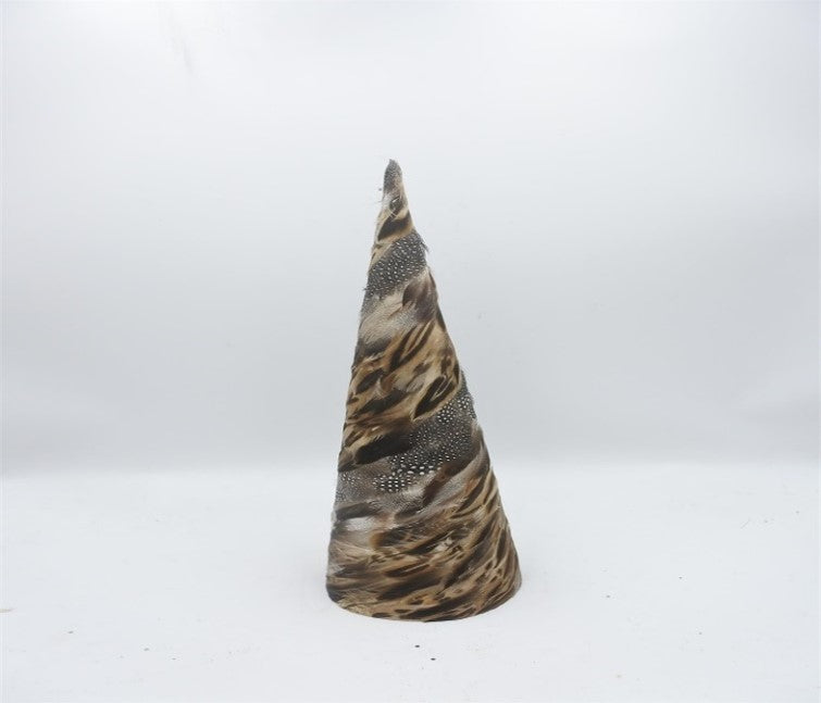 Natural Mixed Feather Cone Tree Design Decor Knoxville