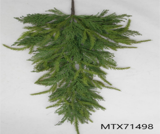25" Natural Touch Cedar Teardrop Spray with UV Treatment