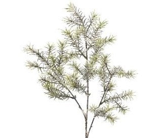 26" Frosted Spruce Spray