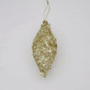 7" Metallic Snowflake Finial Ornament