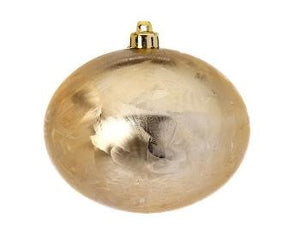 Frosted Ball Christmas Ornament, additional view