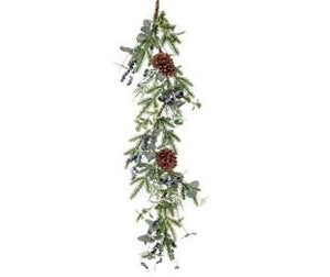 Blueberry/Pod Eucalyptus Cedar and Pine Decor