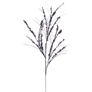 36" Berry Twig Glitter Spray | Red | Burgundy | Lime | Mocha | Pewter