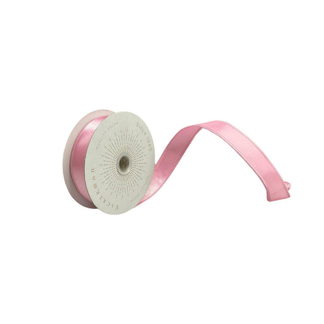 1" Pink Satin Ribbon | 10 Yards