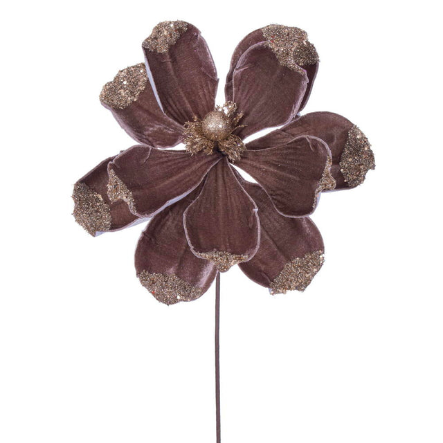 21.5" Velvet Magnolia | Red or Mocha