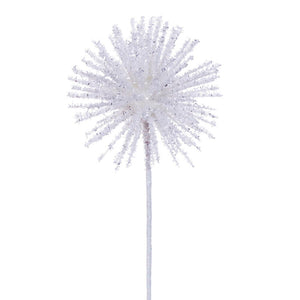 18" Red Glitter Spike Spray - Two Colors Available