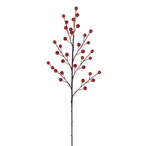 18" Ilex Berry Spray | Orange or White