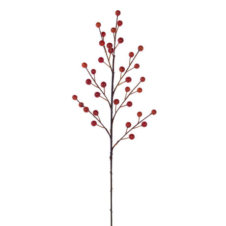 18 inch Ilex Berry Spray, Orange or White