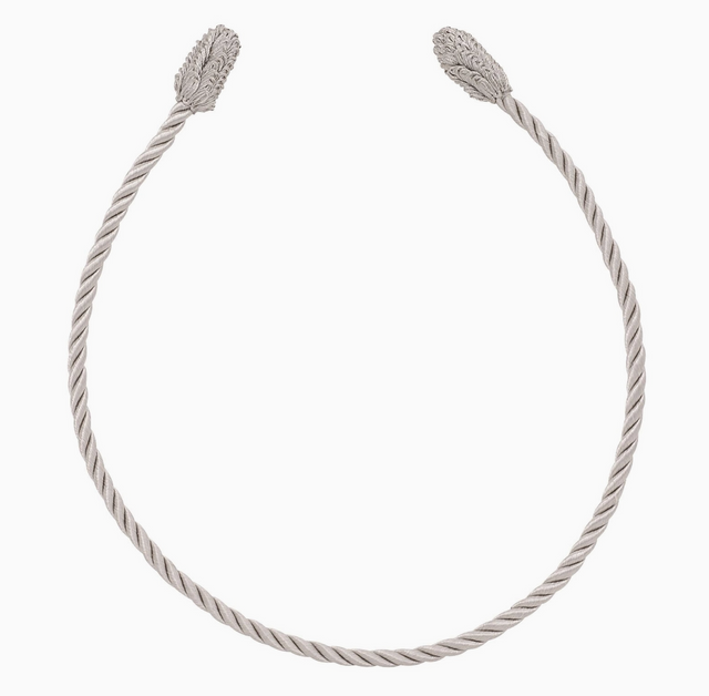 Silver Decorative Twist Ties 6 Pack