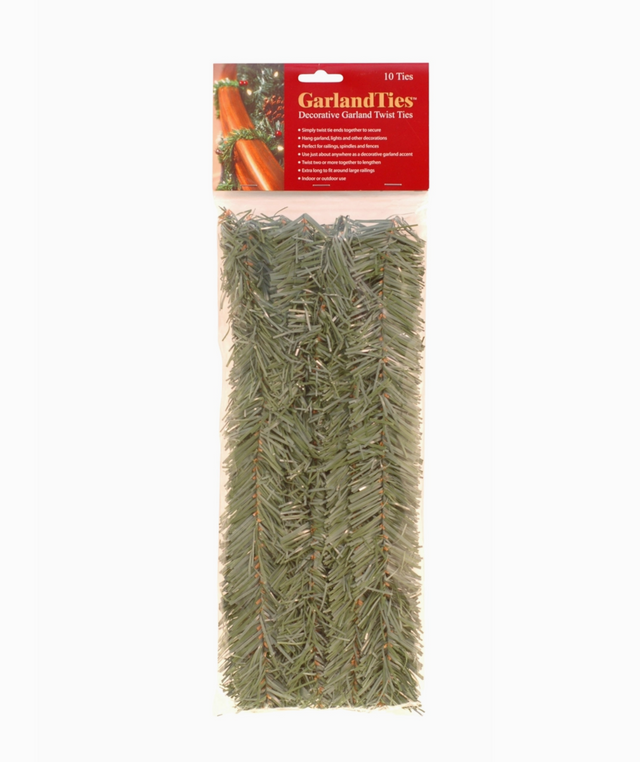 14" Garland ties™, 10 Pack - Noble Fir