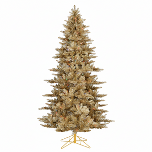 6' Champagne Dual LED Christmas Tree