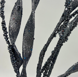 Wavy and Spiral Glitter Spray, Champagne, Pewter, White, Red, additional view