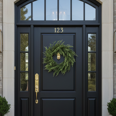 Just Cut Natural Touch Norfolk Pine Wreath, additional view